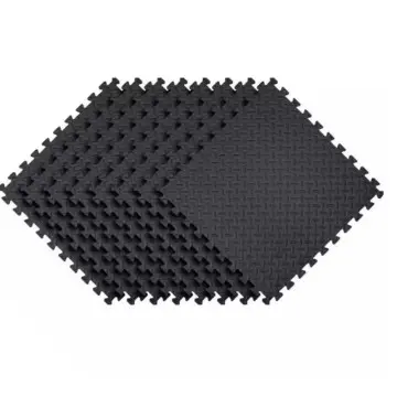 HONLOY Rubber Matting Gym Floor 30mm Thick Eva Gym Mats Interlock Exercise Mat