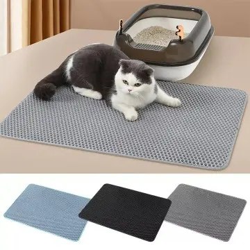 EVA Cat Litter Mat – Anti-Scatter, Waterproof & Comfortable