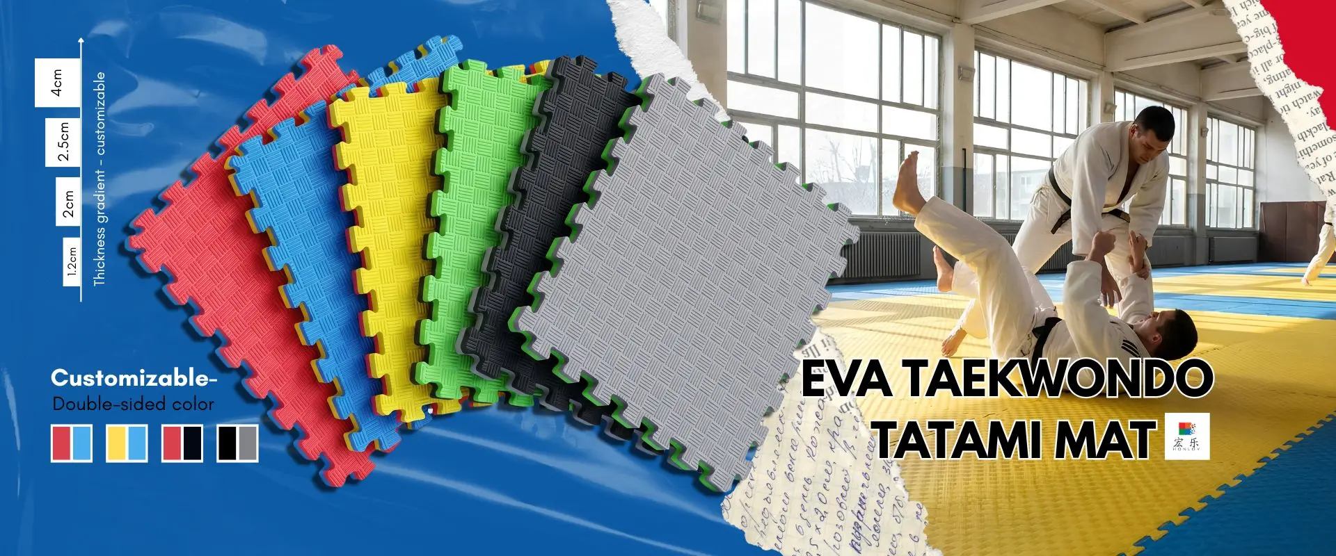 EVA Foam Fitness Mat Surface Texture Selection Guide