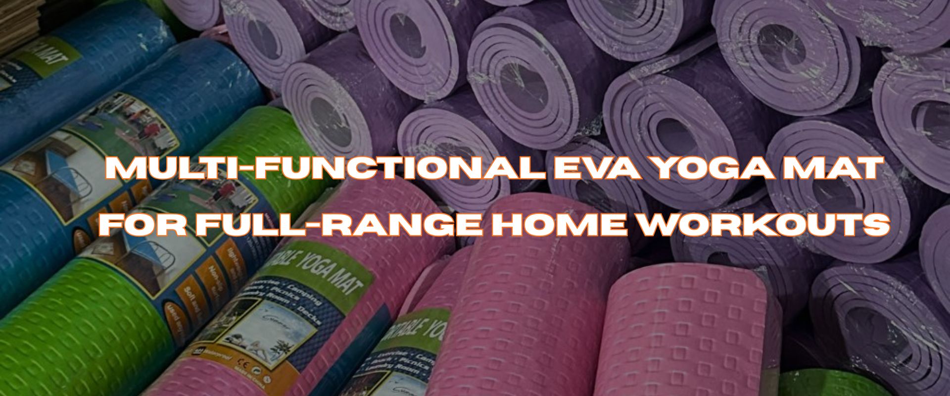 Multi-Functional EVA Yoga Mat for Full-Range Home Workouts