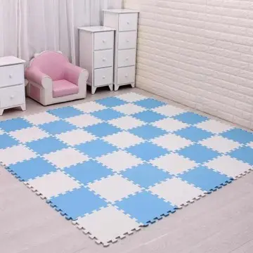 HONLOY EVA Interlocking Floor Tiles Educational Soft Toy Sports Play Mats Colorful Cross Pattern Jigsaw Puzzle Exercise Mat