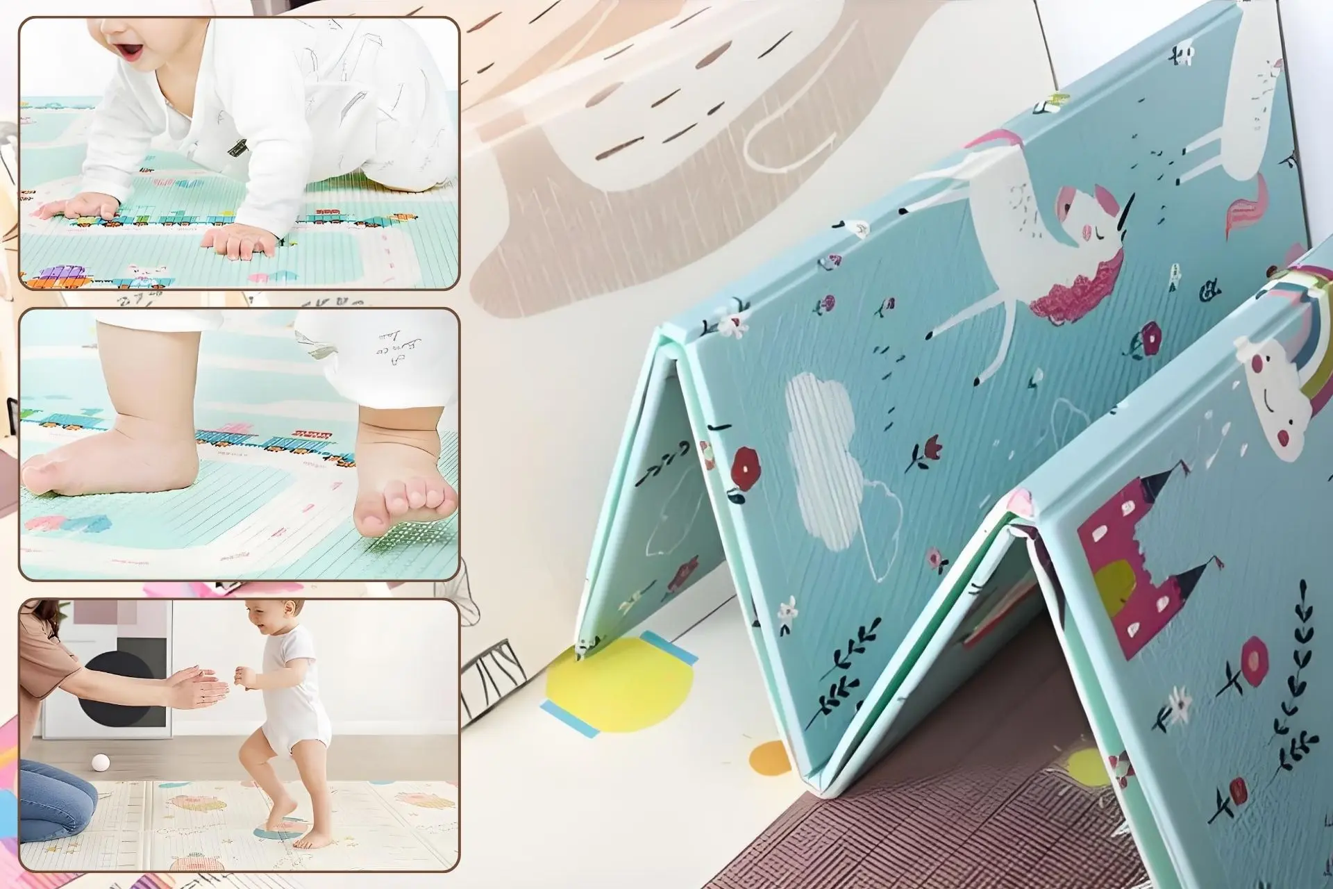 XPE Foldable Baby Play Mat: Certified Safe & Eco-Friendly for Every Step of Baby’s Growth