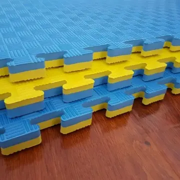 EVA Foam Gym Flooring 2.5cm Tatami Puzzle Mat Foam Mat Floor 100*100cm Interlocking Rubber Flooring Wrestling Mat