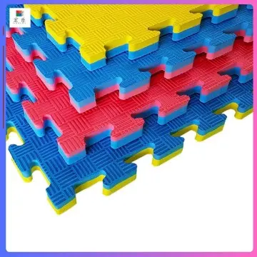 HONLOY Thickened 4cm Martial Arts Puzzle Training Mat - Interlocking EVA Taekwondo Floor Mat