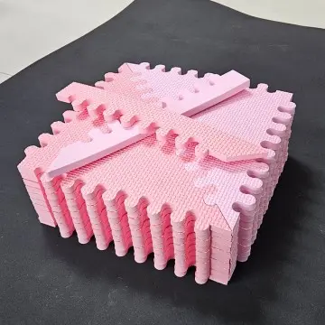 Nordic 45cm Protective Flooring Soft Foam Puzzle Mat Triangles Kids Puzzle Exercise Play Mat With EVA Foam Interlocking Tiles