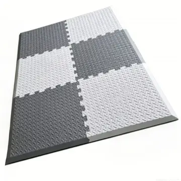Factory New Interlocking EVA Kids Puzzle Crawling Mat Inclined Edge-locking Design Anti-slip Children's Play Mat