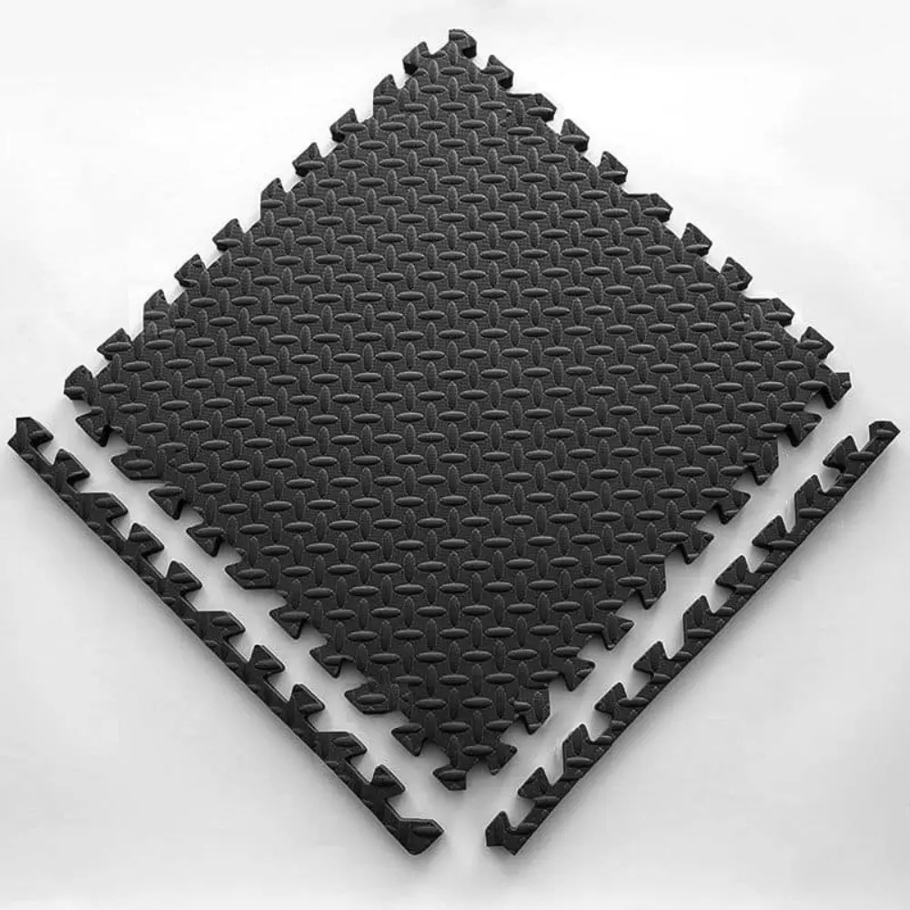 Wholesale Exercise Gym Custom Foam Interlocking Mat Black Color Eva Foam Mats Eva Foam Floor Mats