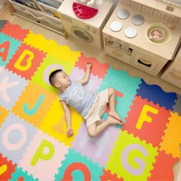 Comfortable Square Vehicles Kids Puzzle Mat Fun Childhood Education Flash Sale Home and Outdoor Use Foam Floor Mat