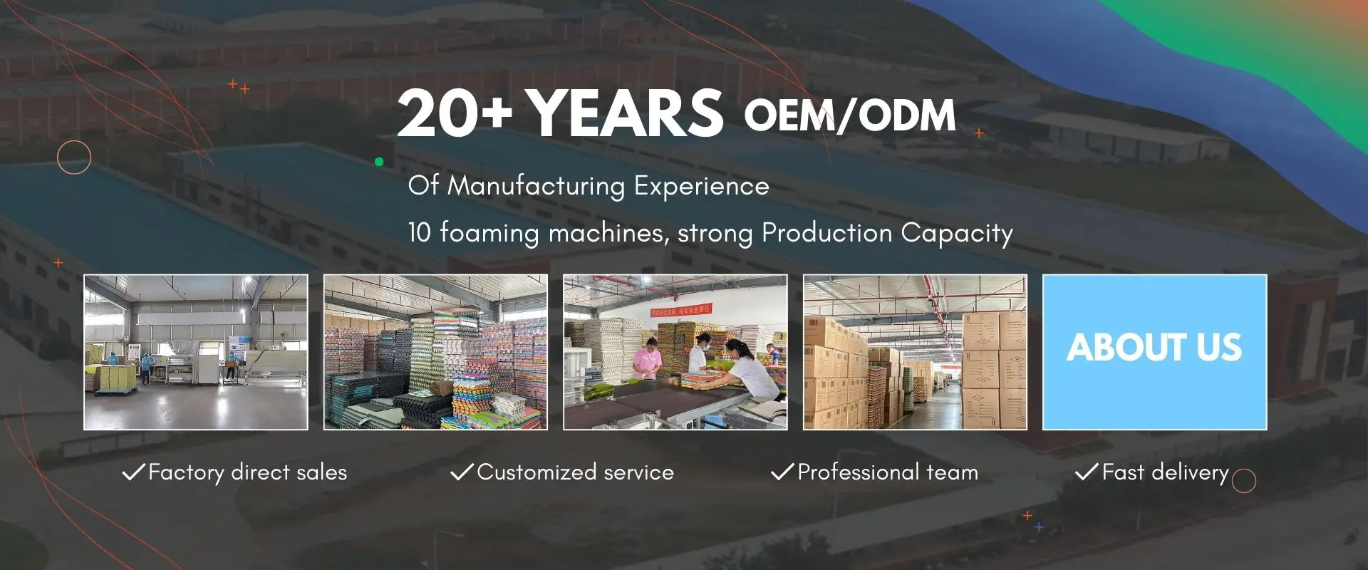 HONLOY Foam Mats: Professional Manufacturer & Supplier Building a Solid Foundation of Quality for Global Clients